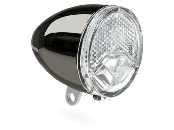 Axa koplamp 706 15 lux batt dark chrome