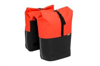 New Looxs dubbele tas Nyborg 34L waterdicht red/black